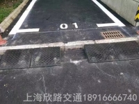 松江人民法院停车场划线