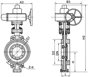 1477152329735374.png D973H Y電動對夾式硬密封蝶閥結構圖.png