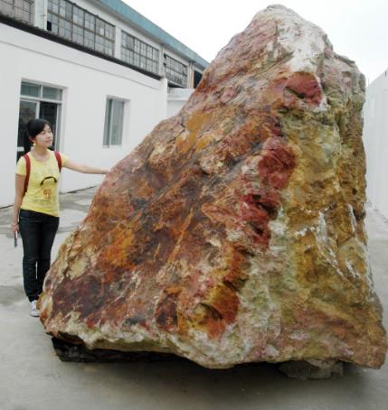 "史上最大"寿山石重达25吨,该雕成啥难坏专家,网友:原石最好