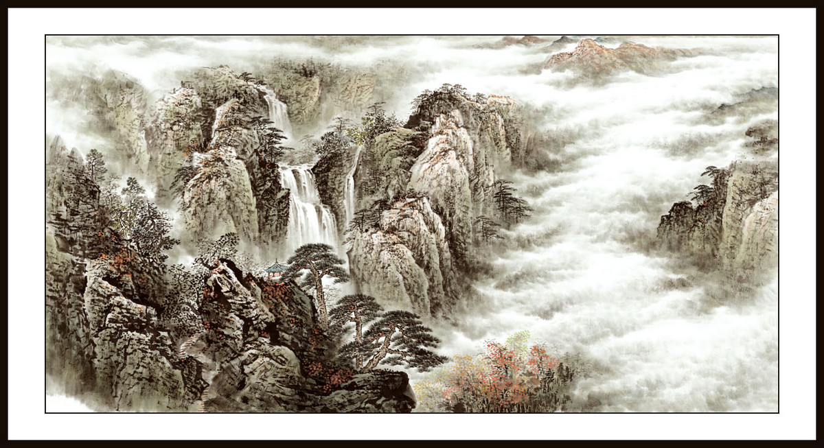 作品编号暂无价格rg0018-1392-横幅国画写意山水三尺横三尺写意山水